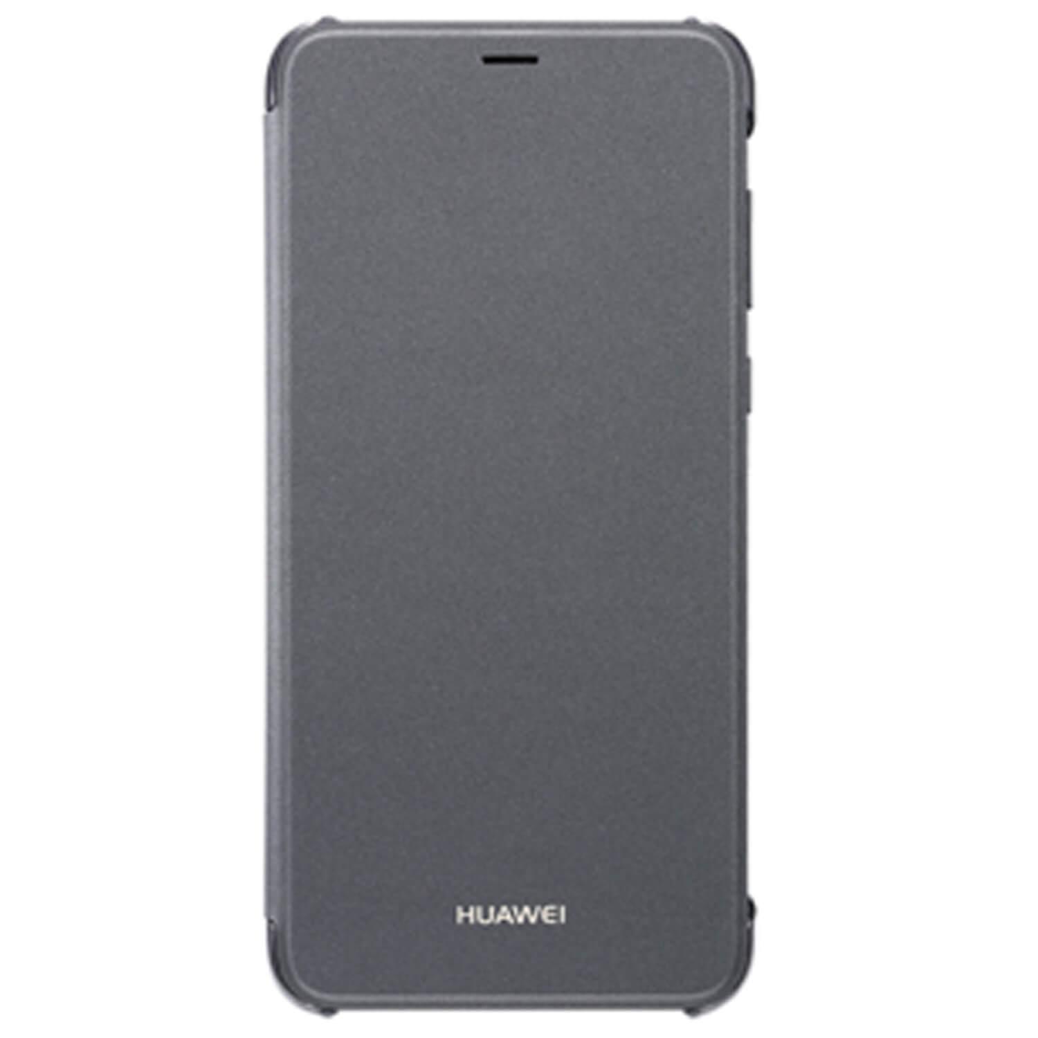 Оригинален кожен калъф за Huawei P Smart - Huawei Flip Cover (черен) | JAR Computers Оригинален кожен калъф за Huawei P Smart - Huawei Flip Cover (черен)