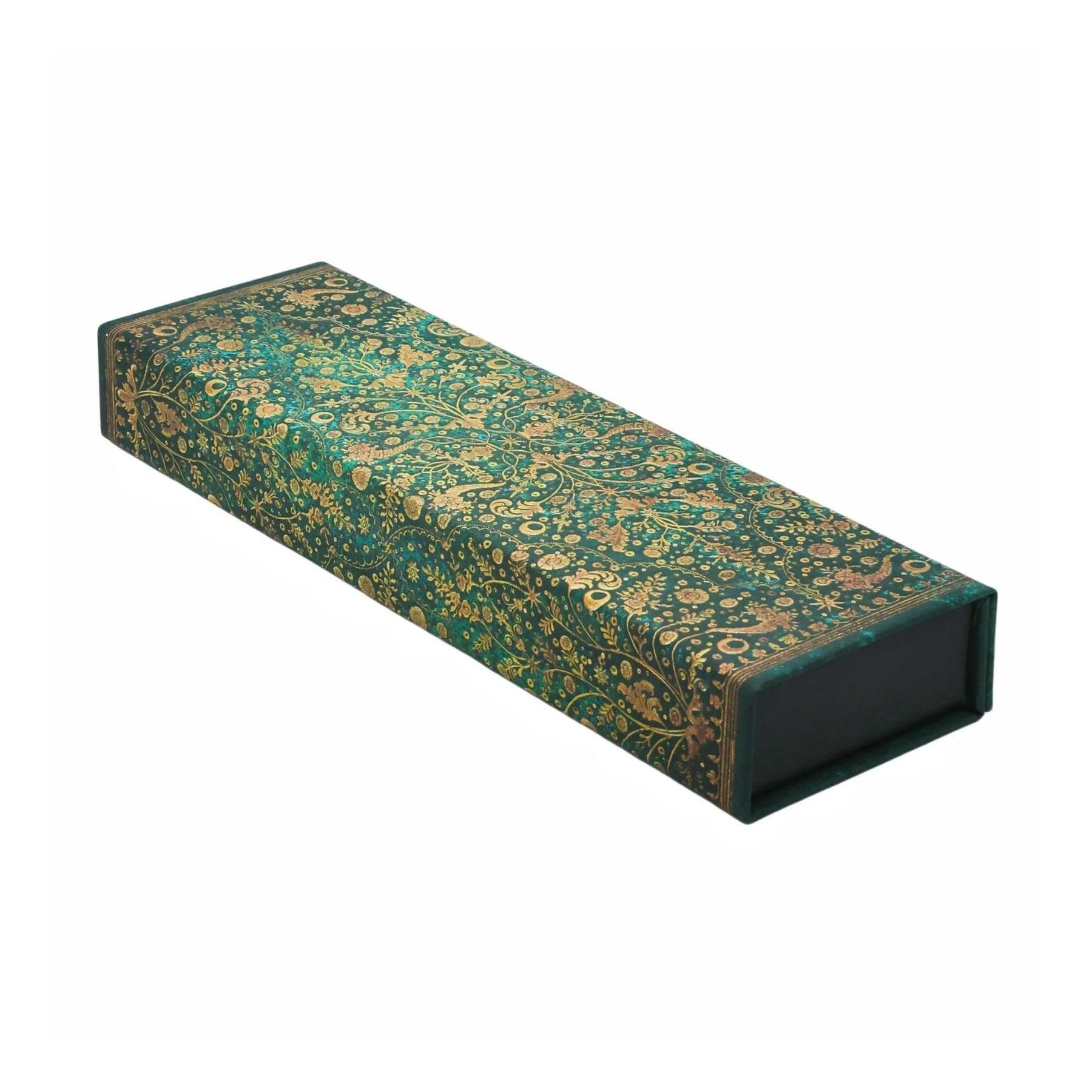 Paperblanks Несесер за бюро Emerald Flower | JAR Computers Paperblanks Несесер за бюро Emerald Flower