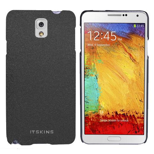 Поликарбонатов кейс и защитно покритие за дисплея за Samsung Galaxy Note 3 N9005 - Itskins Pure Case (черен) | JAR Computers Поликарбонатов кейс и защитно покритие за дисплея за Samsung Galaxy Note 3 N9005 - Itskins Pure Case (черен)