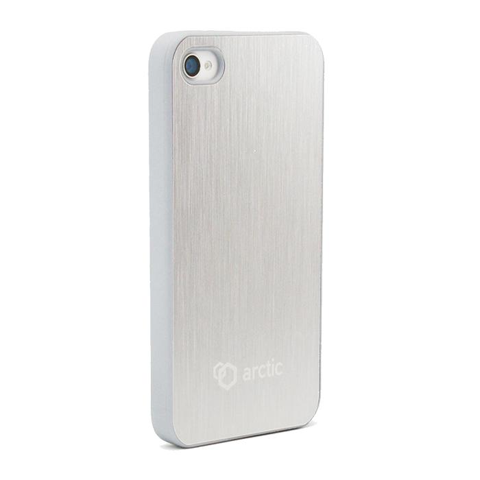 Поликарбонатов кейс с алуминиево покритие за iPhone 4/4S - Arctic Titan Series (сребрист) | JAR Computers Поликарбонатов кейс с алуминиево покритие за iPhone 4/4S - Arctic Titan Series (сребрист)