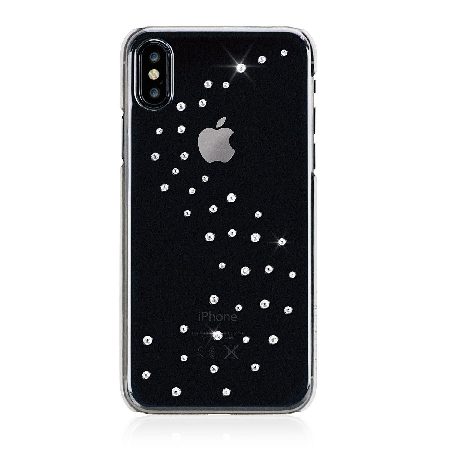 Поликарбонатов кейс с кристали Сваровски за iPhone XS, iPhone X - Bling My Thing Milky Way Pure Brilliance Swarovski (прозрачен) | JAR Computers Поликарбонатов кейс с кристали Сваровски за iPhone XS, iPhone X - Bling My Thing Milky Way Pure Brilliance Swarovski (прозрачен)