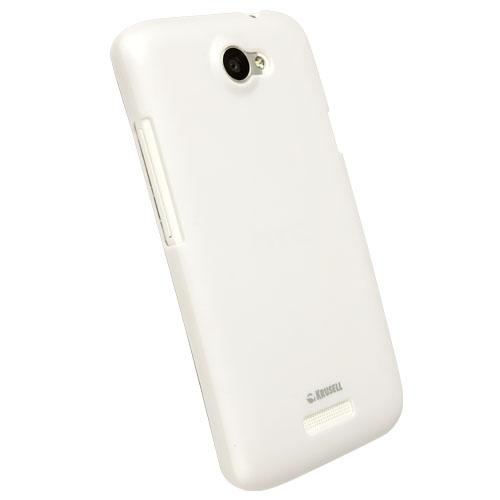 Поликарбонатов кейс за HTC One X - Krusell ColorCover (бял) | JAR Computers Поликарбонатов кейс за HTC One X - Krusell ColorCover (бял)