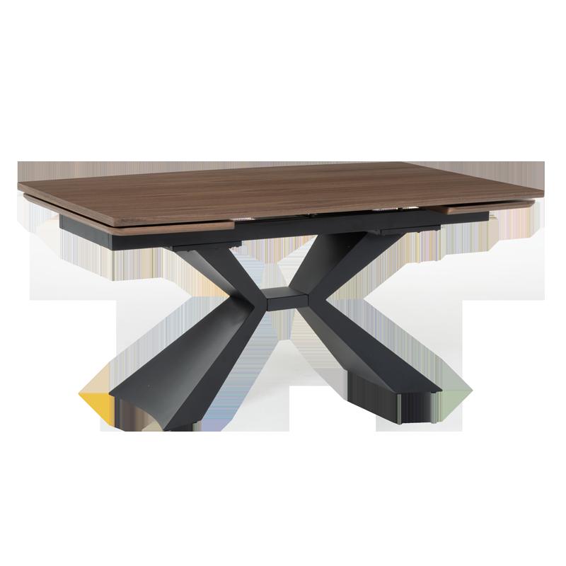 Разтегателна трапезна маса TIGRE - орех