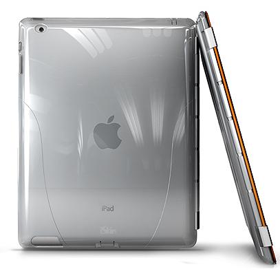 Силиконов калъф (съвместим със Smart Cover) за iPad 3 и iPad 2 - iSkin Solo Smart (прозрачен) | JAR Computers Силиконов калъф (съвместим със Smart Cover) за iPad 3 и iPad 2 - iSkin Solo Smart (прозрачен)