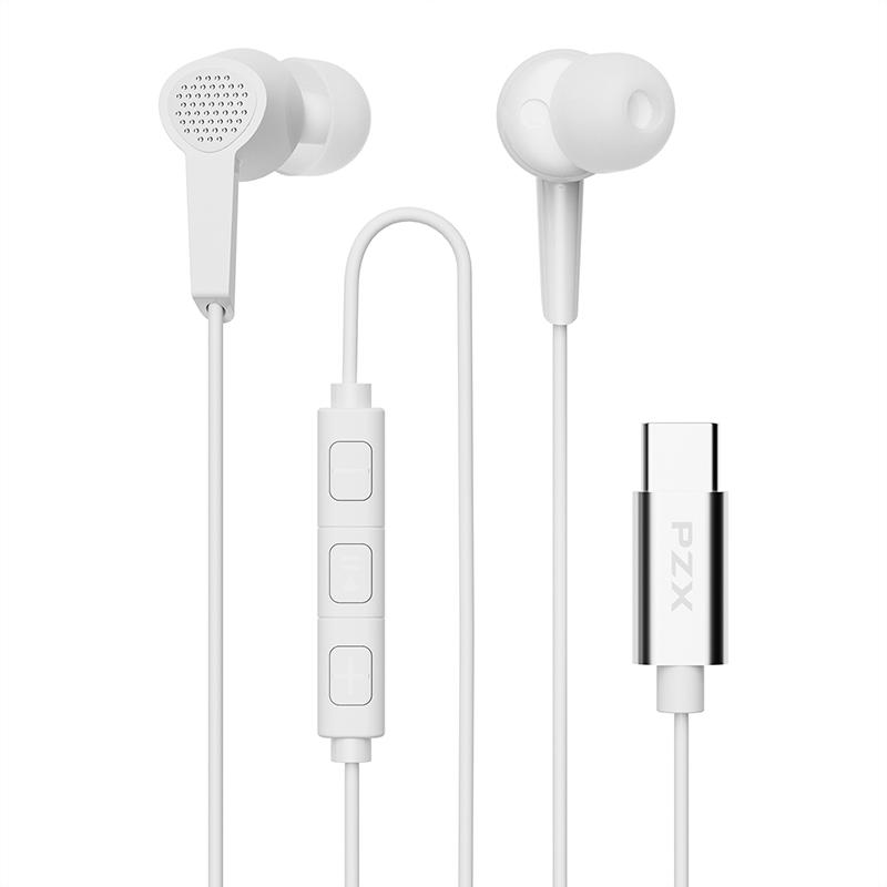 Слушалки с микрофон PZX 1531- type C Superbass