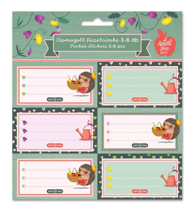 Ученически етикети ARS UNA Apple Pie | JAR Computers Ученически етикети ARS UNA Apple Pie