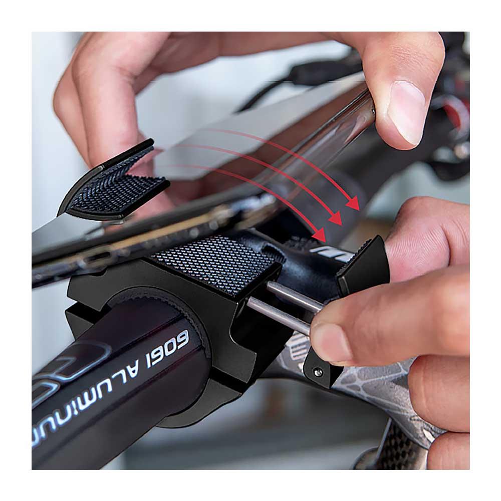 Универсална поставка за велосипед за смартфони - 4smarts Bike Holder RingMount (сребрист) | JAR Computers Универсална поставка за велосипед за смартфони - 4smarts Bike Holder RingMount (сребрист)