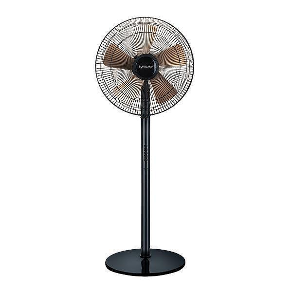 Вентилатор Eurolamp стойка 40 см 60W черно-златисто | JAR Computers Вентилатор Eurolamp стойка 40 см 60W черно-златисто