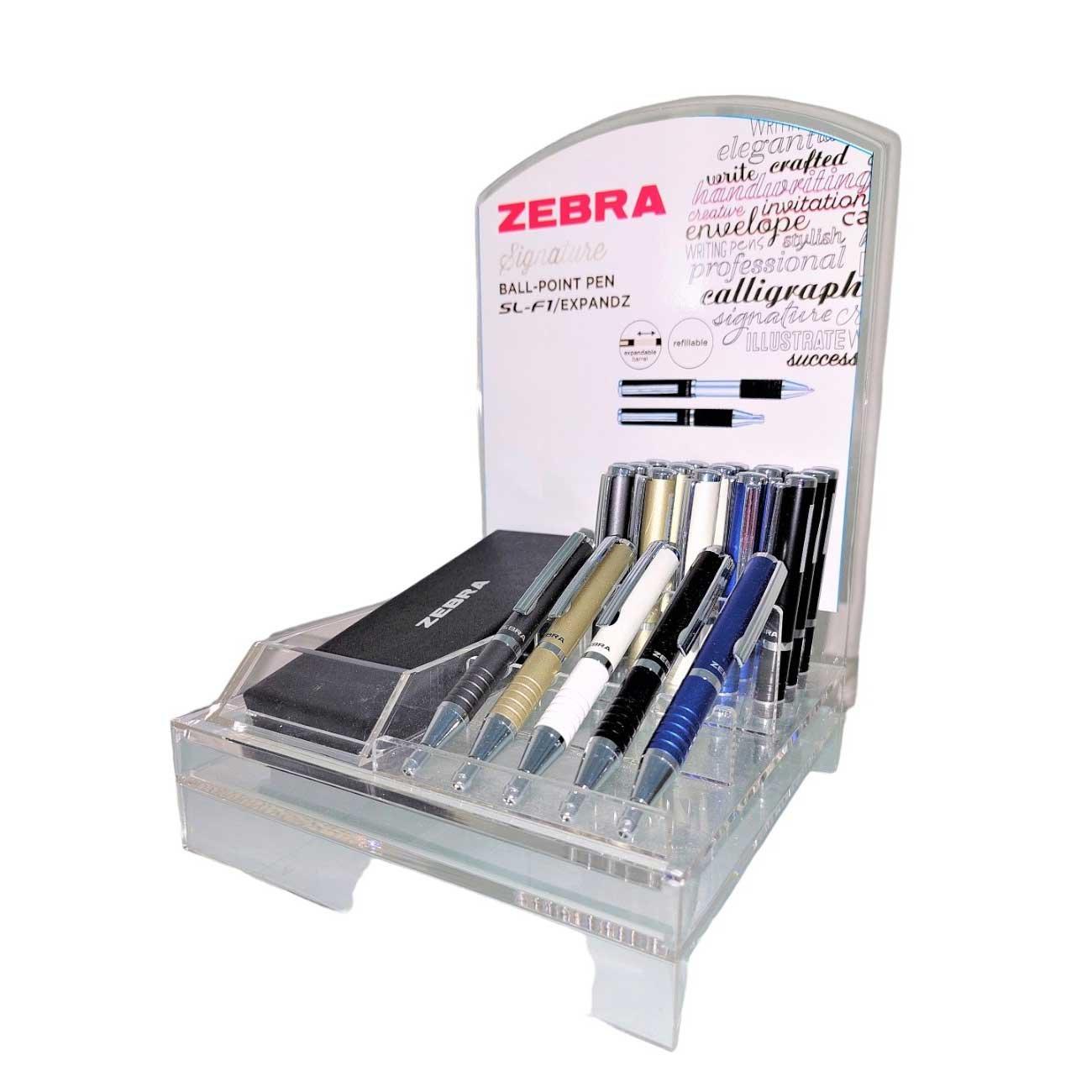 Zebra Химикалка SL-F1, 20 броя в дисплей, черен | JAR Computers Zebra Химикалка SL-F1, 20 броя в дисплей, черен