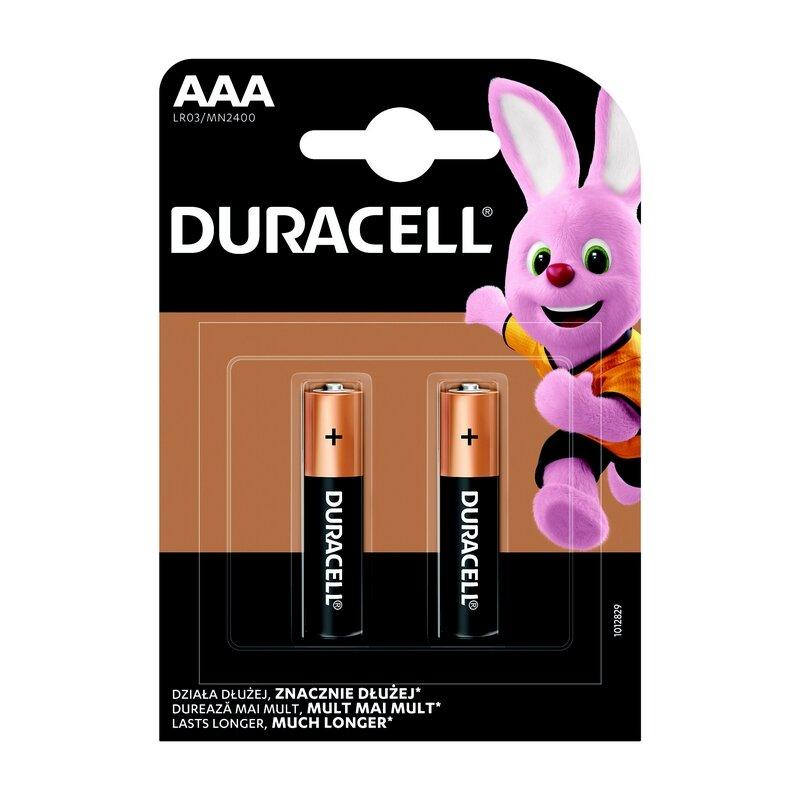 Батерия Duracell NEW BASIC AAA MN2400 B2 | JAR Computers Батерия Duracell NEW BASIC AAA MN2400 B2