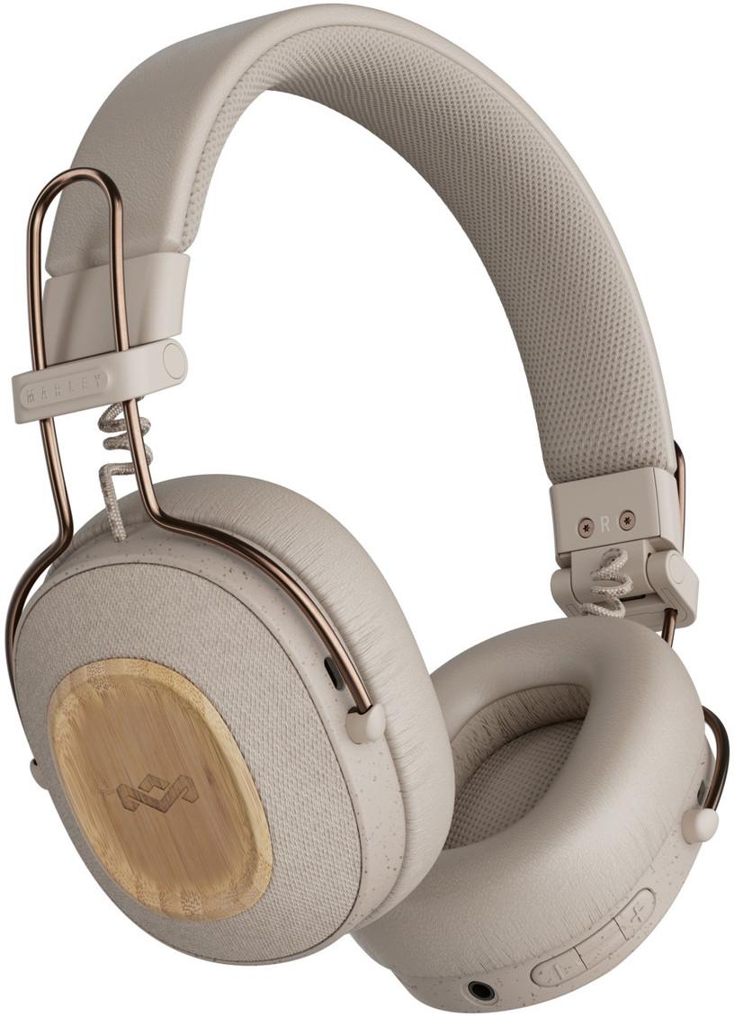 Безжични слушалки House of Marley - Positive Vibration Riddim, Cream | JAR Computers Безжични слушалки House of Marley - Positive Vibration Riddim, Cream