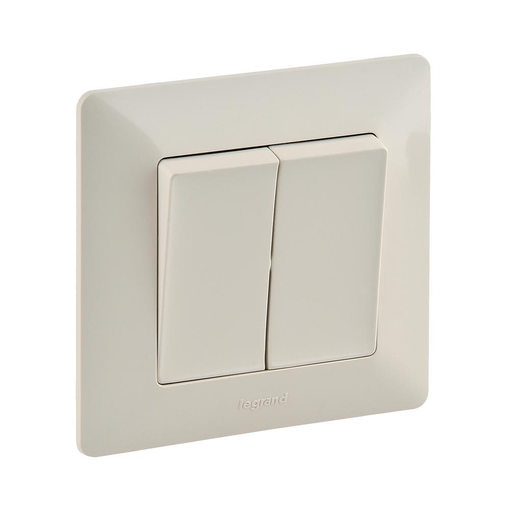 Блистер - Сериен ключ с рамка Крем - Legrand Valena Life 755739 | JAR Computers Блистер - Сериен ключ с рамка Крем - Legrand Valena Life 755739