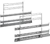 Bosch HEZ538S00, 3 level telescopic rail (1x independent)