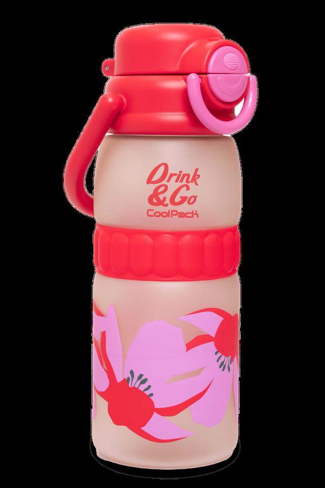 Бутилка за вода 740 ml Coolpack - SPHERA - FLORES ROSA | JAR Computers Бутилка за вода 740 ml Coolpack - SPHERA - FLORES ROSA