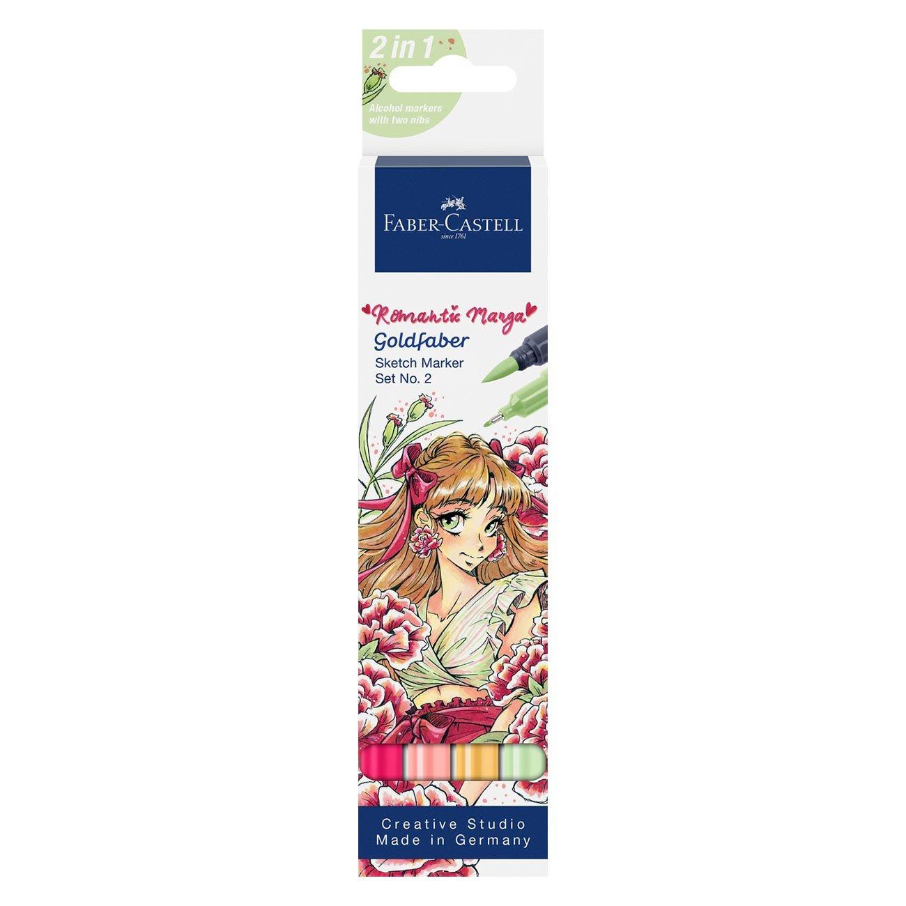 Faber-Castell Маркер Goldfaber Sketch Romantic Manga 2