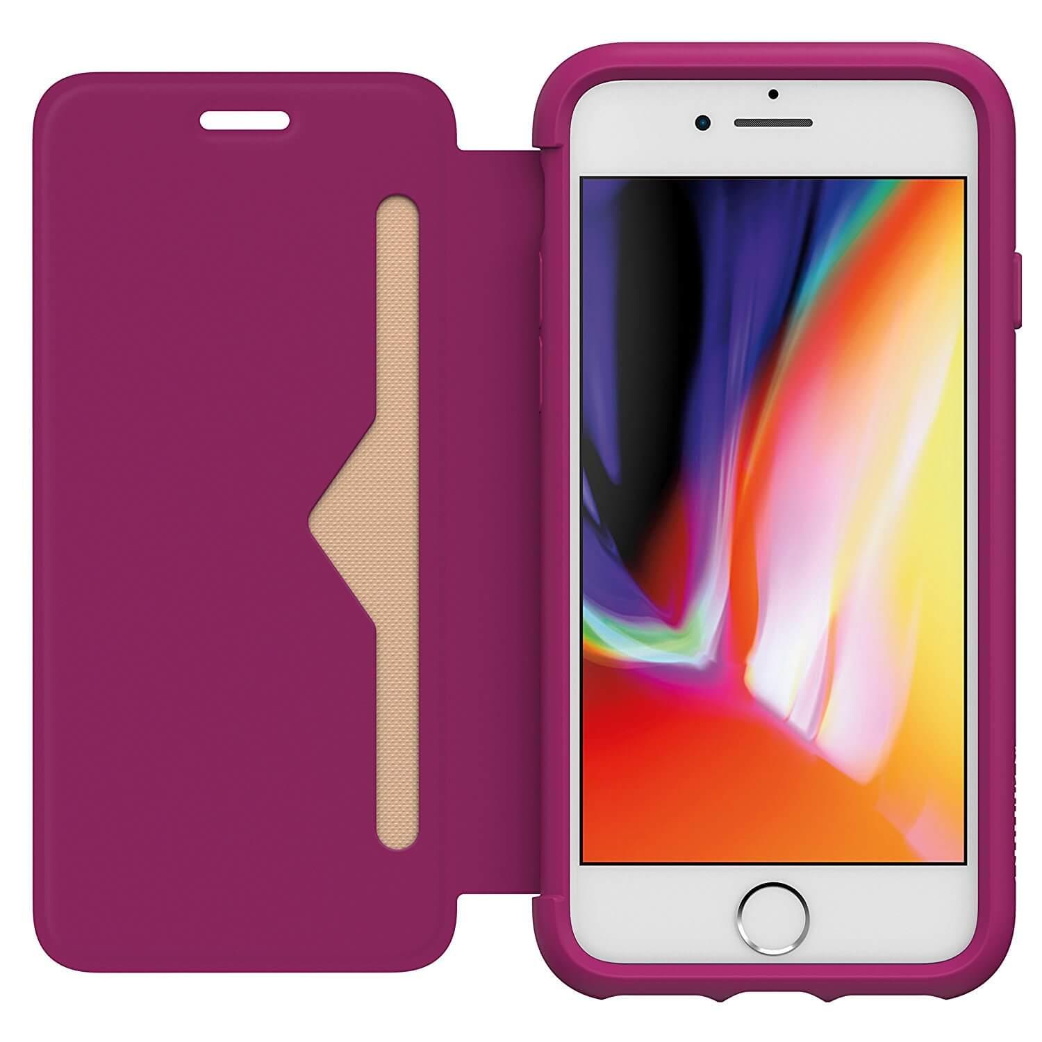 Хибриден кейс с висока защита за iPhone 8, iPhone 7 - Otterbox Symmetry Folio Case (лилав) | JAR Computers Хибриден кейс с висока защита за iPhone 8, iPhone 7 - Otterbox Symmetry Folio Case (лилав)