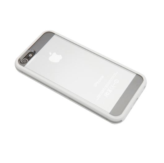 Хибриден кейс за iPhone 5, iPhone 5S, iPhone SE - TTAF Total Protection Case (бял-прозрачен) | JAR Computers Хибриден кейс за iPhone 5, iPhone 5S, iPhone SE - TTAF Total Protection Case (бял-прозрачен)