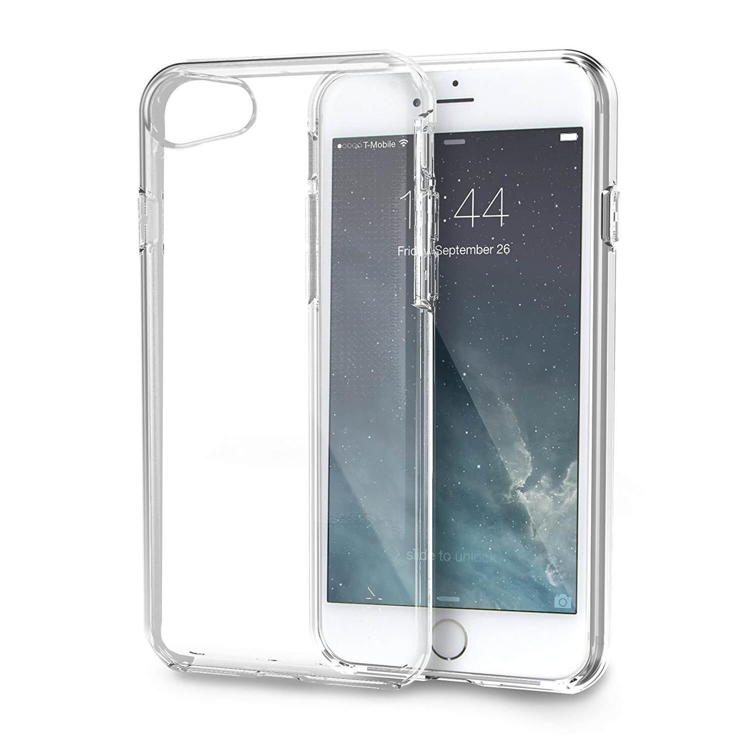 Хибриден удароустойчив кейс за iPhone 7, iPhone 8 - Silk Innovation PureView Case (прозрачен) | JAR Computers Хибриден удароустойчив кейс за iPhone 7, iPhone 8 - Silk Innovation PureView Case (прозрачен)