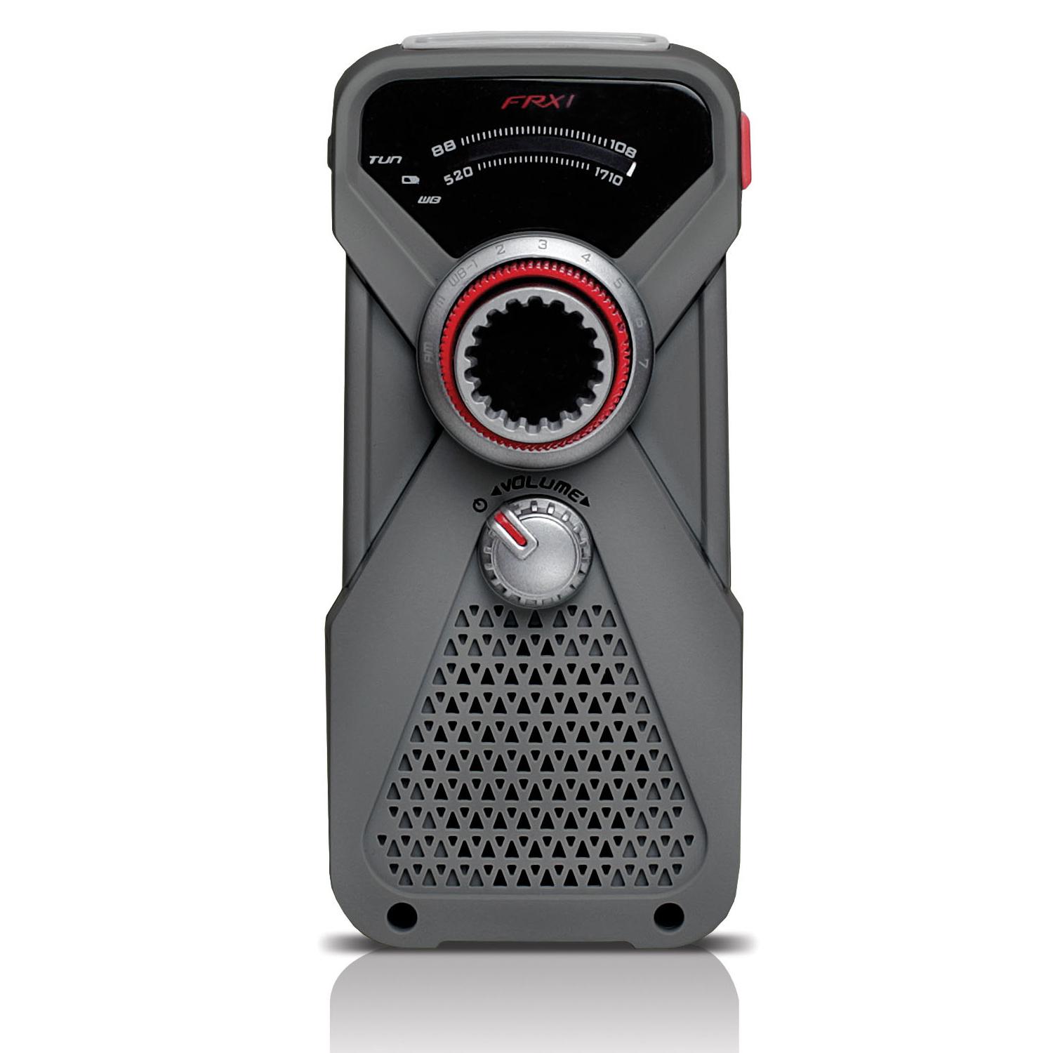 Компактно AM/FM радио с фенерче и динамо - Soulra Lextronix FRX1 (сив) | JAR Computers Компактно AM/FM радио с фенерче и динамо - Soulra Lextronix FRX1 (сив)