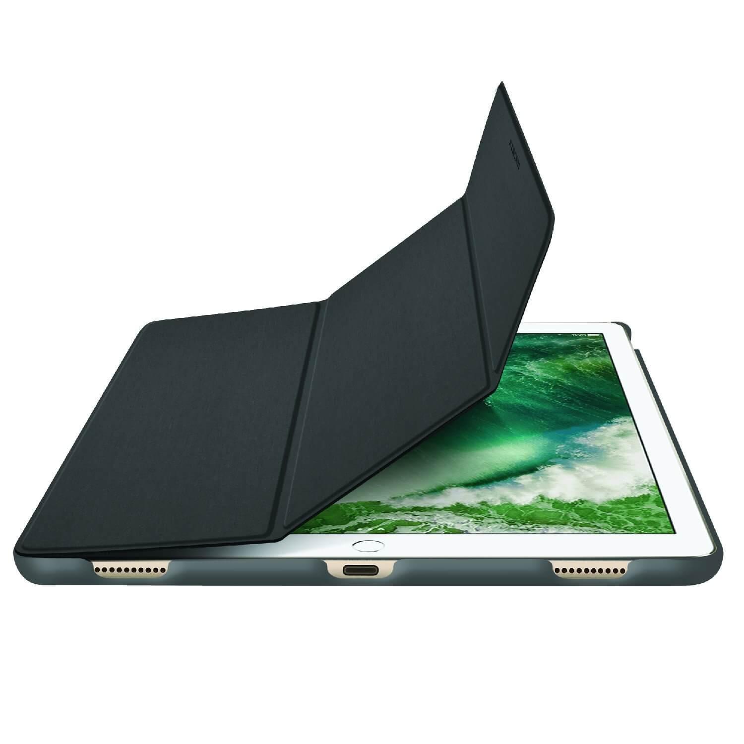 Полиуретанов калъф и поставка за iPad Pro 10.5 - Macally Stand Case (сив) | JAR Computers Полиуретанов калъф и поставка за iPad Pro 10.5 - Macally Stand Case (сив)