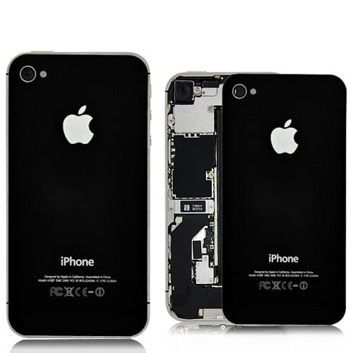 Резервен заден капак за iPhone 4S - iPhone 4S Backcover (черен) | JAR Computers Резервен заден капак за iPhone 4S - iPhone 4S Backcover (черен)