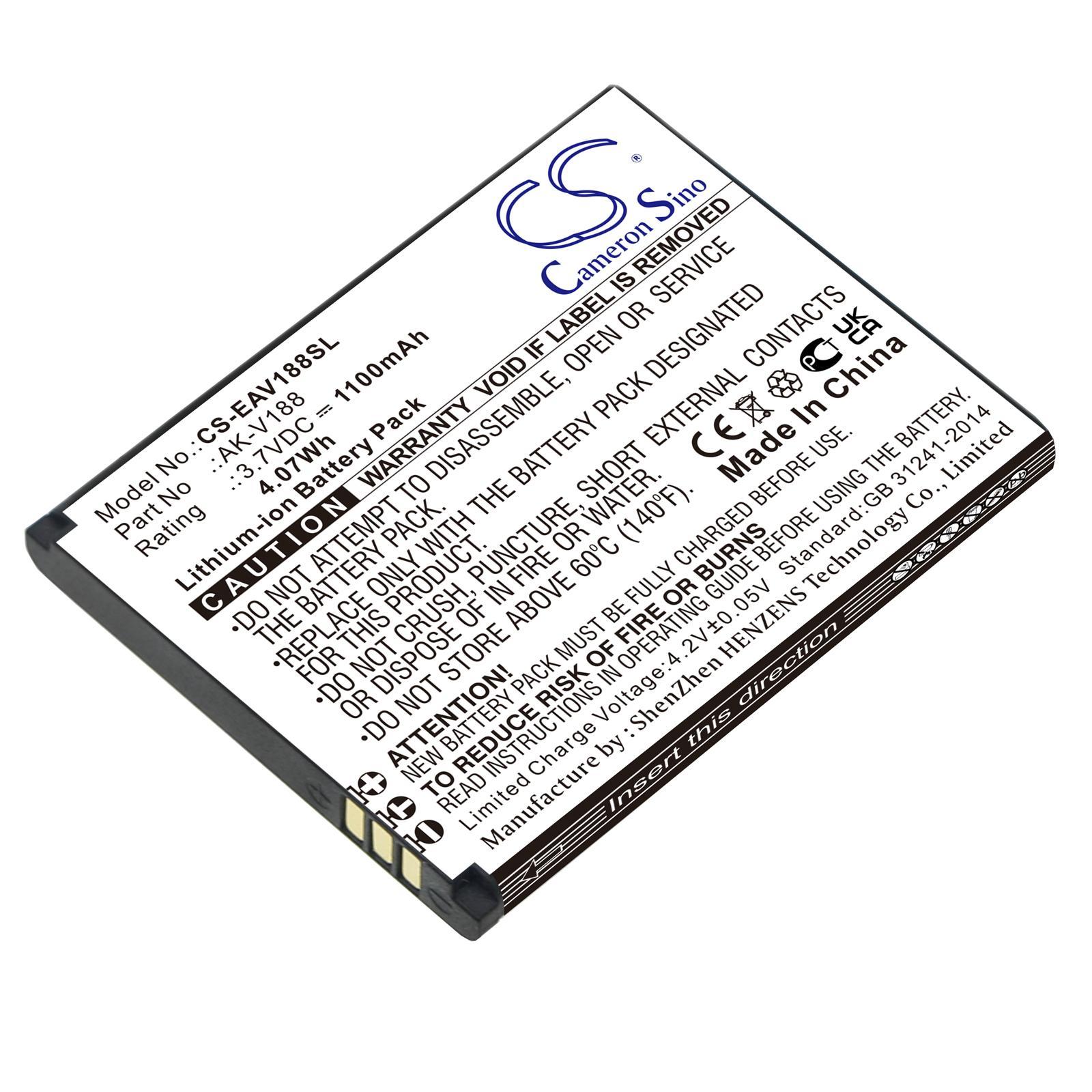 Батерия за мобилен телефон EMPORIA Touch Smart, Touch Smart 2, Touchsmart V188  AK-V188   LiIon 3,7V 1100mAh CAMERON SINO | JAR Computers Батерия за мобилен телефон EMPORIA Touch Smart, Touch Smart 2, Touchsmart V188  AK-V188   LiIon 3,7V 1100mAh CAMERON SINO