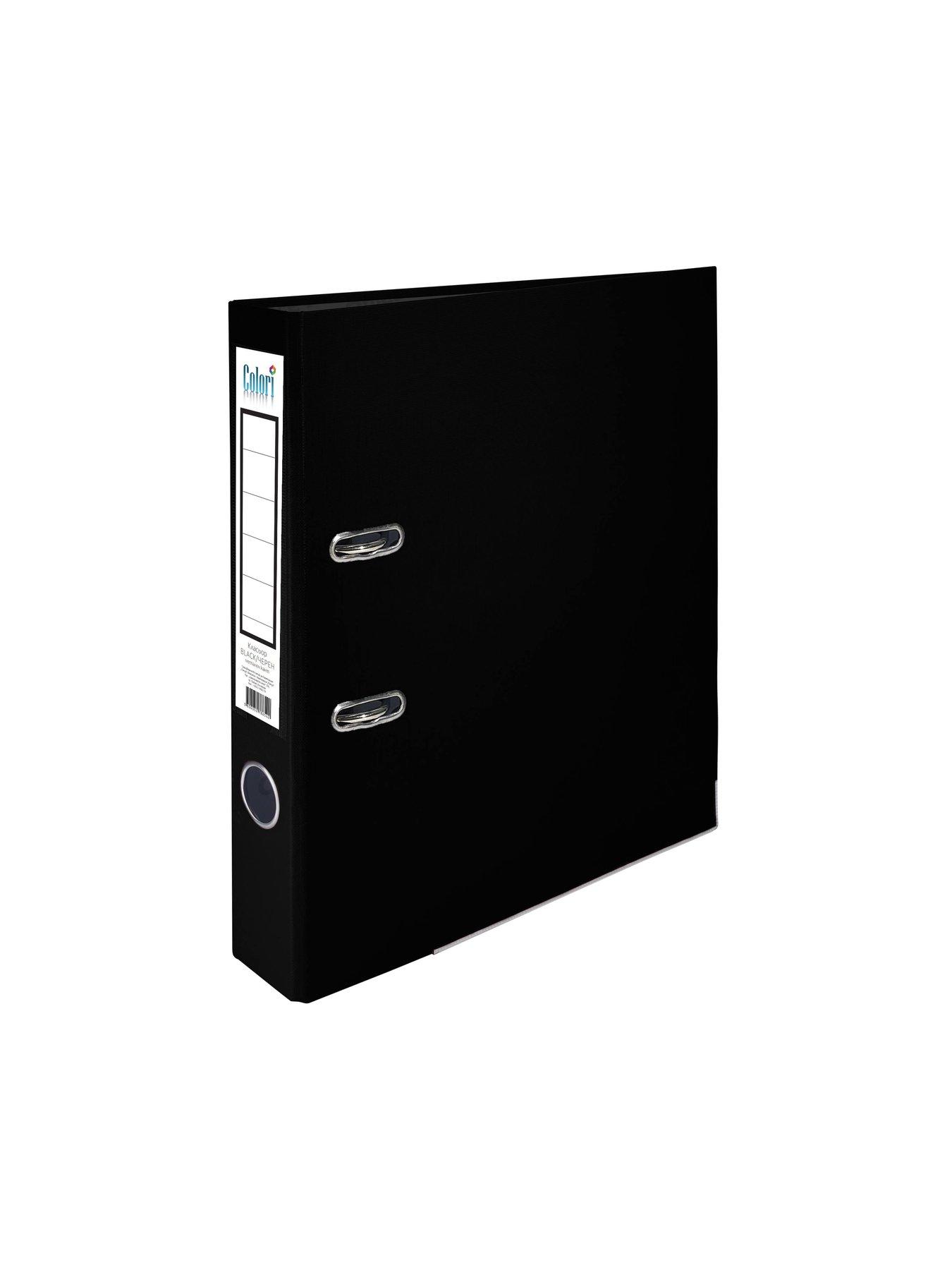 Colori Класьор, 5 cm, PP, с метален кант, несглобен, черен, 50 броя | JAR Computers Colori Класьор, 5 cm, PP, с метален кант, несглобен, черен, 50 броя