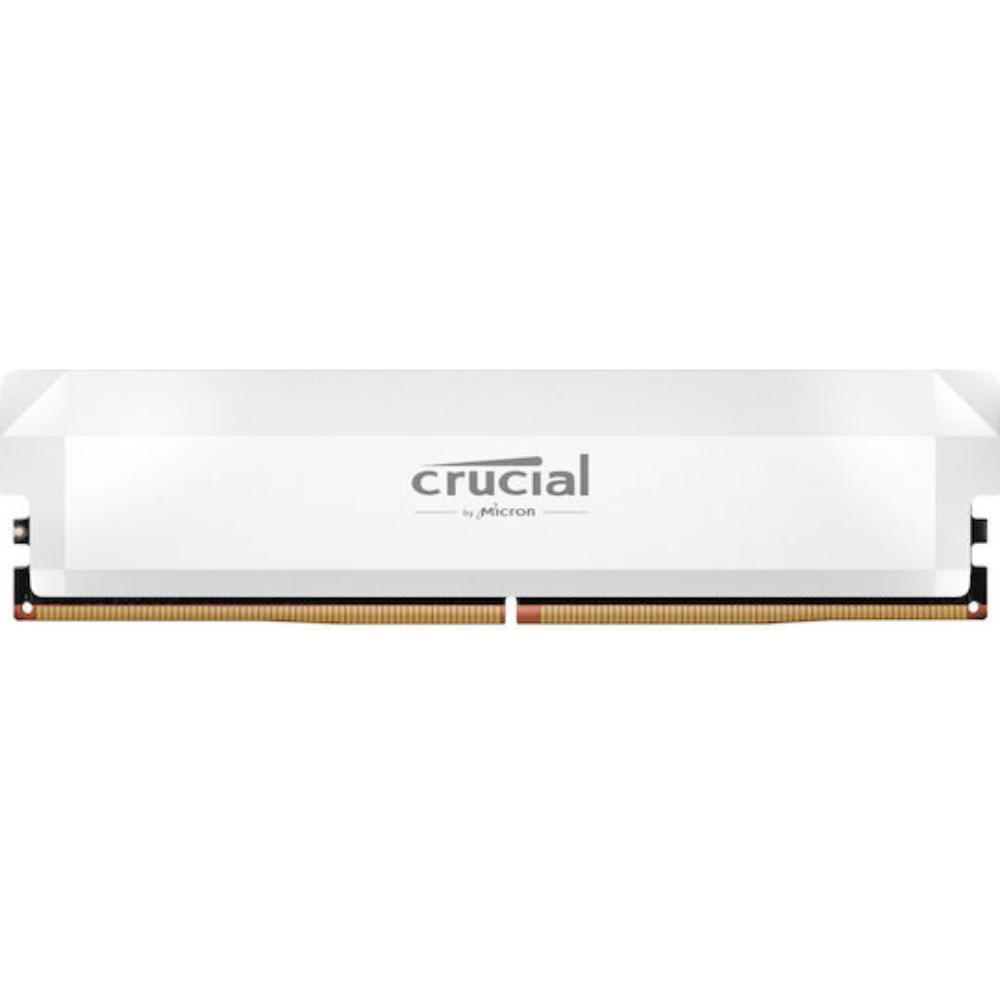 Crucial Pro DDR5-6000 white 16GB UDIMM CL36 16Gbit Overclocking (CP16G60C36U5W) (CRUCP16G60C36U5W)