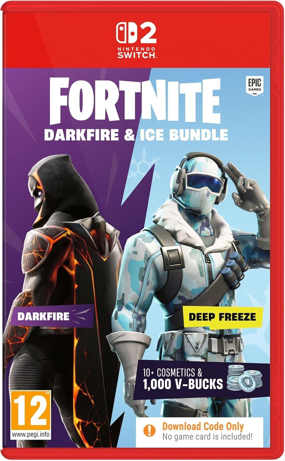 Fortnite Darkfire & Ice Bundle - Код в кутия (Nintendo Switch 2)