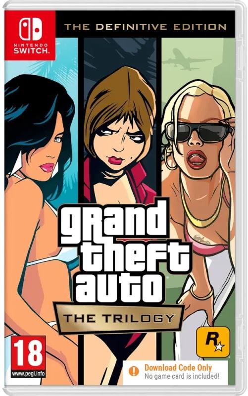Grand Theft Auto: The Trilogy - Код в кутия - Definitive Edition (Nintendo Switch) | JAR Computers Grand Theft Auto: The Trilogy - Код в кутия - Definitive Edition (Nintendo Switch)