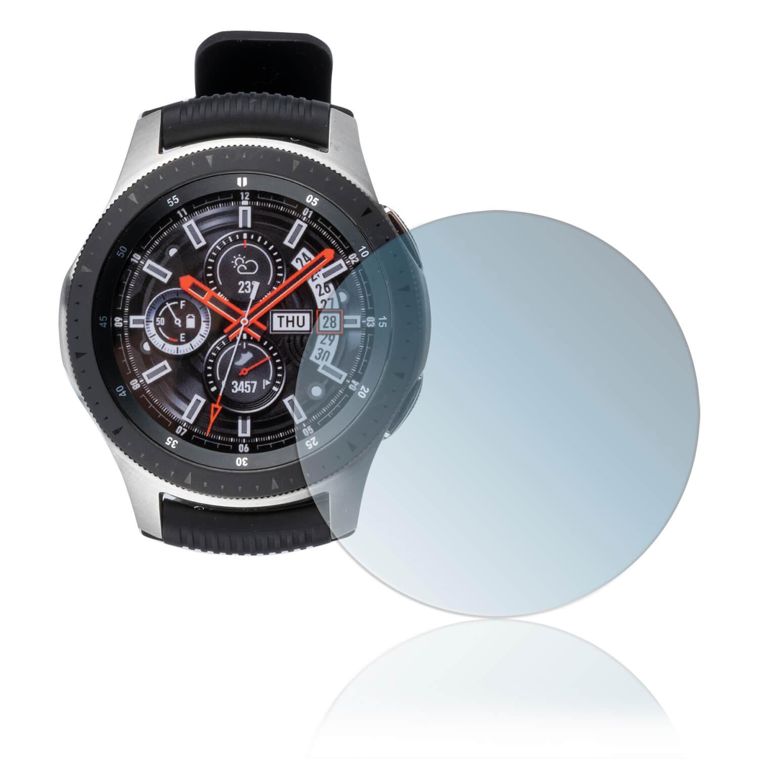 Калено стъклено защитно покритие за дисплея на Samsung Galaxy Watch (46mm) - 4smarts Second Glass (прозрачен) | JAR Computers Калено стъклено защитно покритие за дисплея на Samsung Galaxy Watch (46mm) - 4smarts Second Glass (прозрачен)