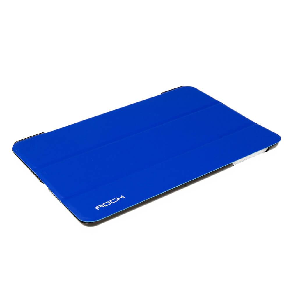 Калъф и поставка за iPad Mini, iPad mini 2, iPad mini 3 - Rock Flip Case Touch Series (син) | JAR Computers Калъф и поставка за iPad Mini, iPad mini 2, iPad mini 3 - Rock Flip Case Touch Series (син)