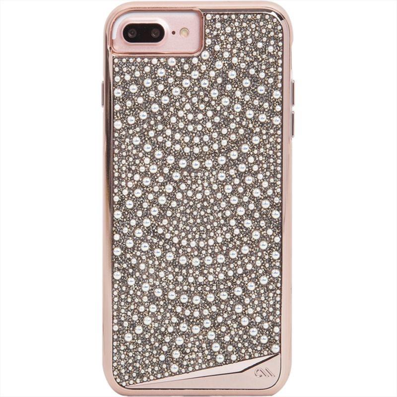 Кейс с висока защита и кристали за iPhone 8 Plus, iPhone 7 Plus, iPhone 6S Plus, iPhone 6 Plus - CaseMate Brilliance Case (златист) | JAR Computers Кейс с висока защита и кристали за iPhone 8 Plus, iPhone 7 Plus, iPhone 6S Plus, iPhone 6 Plus - CaseMate Brilliance Case (златист)