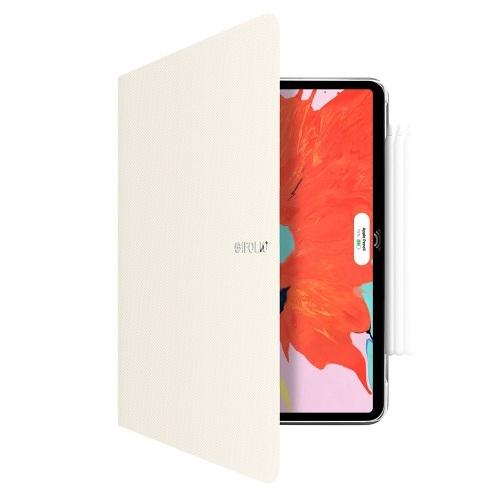 Кожен кейс с поставка и отделение за Apple Pencil 2 за iPad Pro 12.9 (2018) - SwitchEasy CoverBuddy Folio Case (бял) | JAR Computers Кожен кейс с поставка и отделение за Apple Pencil 2 за iPad Pro 12.9 (2018) - SwitchEasy CoverBuddy Folio Case (бял)