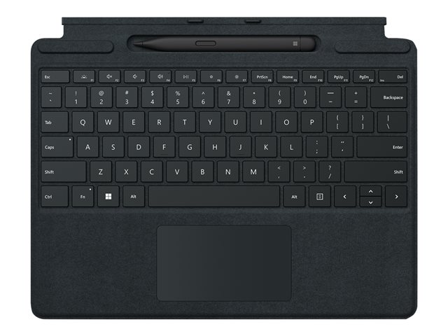 MS Surface Pro 8/9 TypeCover + Pen Bundle Black English International DEMO