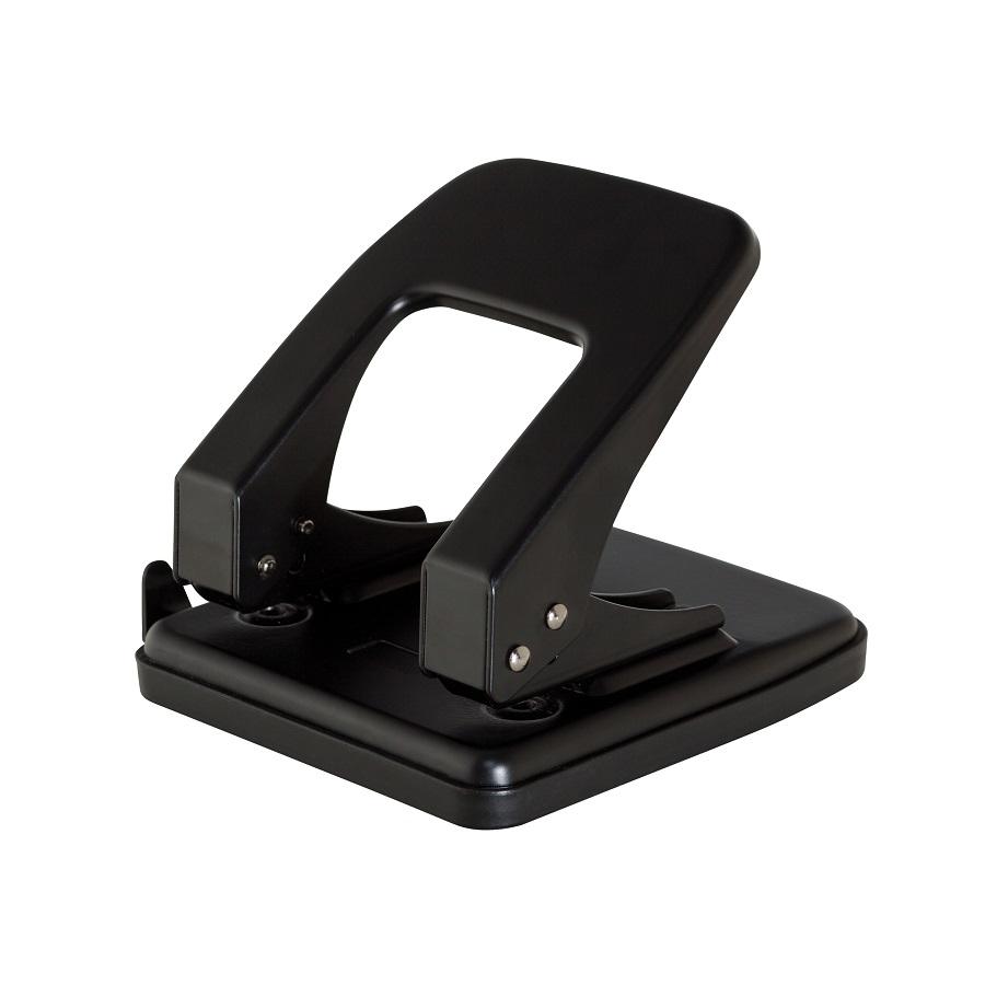 Перфоратор OFFICE PRODUCTS, за 40 л.(80 г), с ограничител, метален, черен | JAR Computers Перфоратор OFFICE PRODUCTS, за 40 л.(80 г), с ограничител, метален, черен