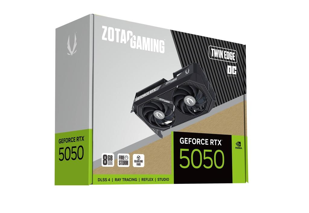 RTX 5050 8GB Zotac Twin Edge OC GDDR6 | JAR Computers RTX 5050 8GB Zotac Twin Edge OC GDDR6