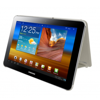 Хибриден кожен калъф и поставка за Samsung Galaxy Tab 8.9 инча - Samsung 8.9 Book Cover Case (бял) | JAR Computers Хибриден кожен калъф и поставка за Samsung Galaxy Tab 8.9 инча - Samsung 8.9 Book Cover Case (бял)