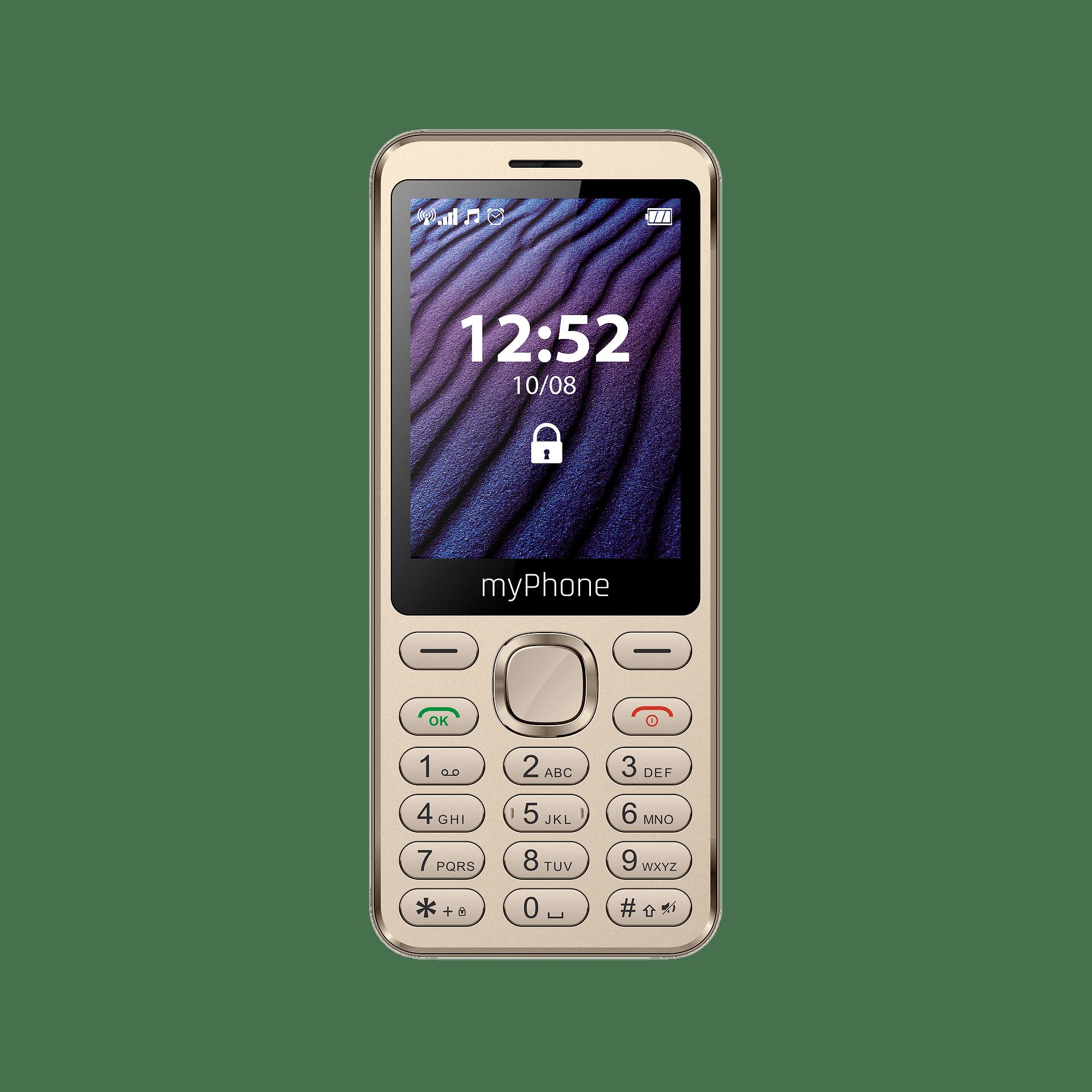 Телефон myPhone Maestro 2, Златен | JAR Computers Телефон myPhone Maestro 2, Златен