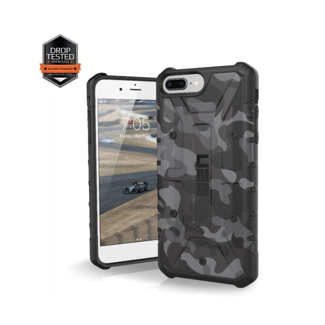 Удароустойчив хибриден кейс за iPhone 8 Plus, iPhone 7 Plus - Urban Armor Gear Pathfinder (черен-камуфлаж) | JAR Computers Удароустойчив хибриден кейс за iPhone 8 Plus, iPhone 7 Plus - Urban Armor Gear Pathfinder (черен-камуфлаж)