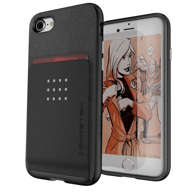 Удароустойчив кейс за iPhone 8, iPhone 7 - Ghostek Exec Shockproof Case (черен) | JAR Computers Удароустойчив кейс за iPhone 8, iPhone 7 - Ghostek Exec Shockproof Case (черен)