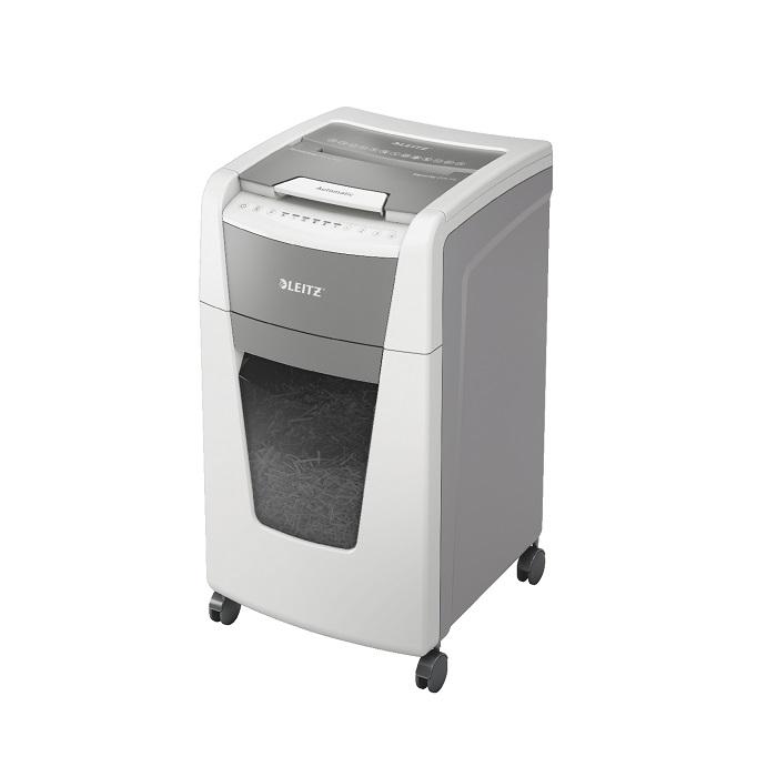 Автоматичен шредер за хартия LEITZ IQ Autofeed Office 300P5, (P-5), Micro Cut, 60 л, 5-10 потребит. | JAR Computers Автоматичен шредер за хартия LEITZ IQ Autofeed Office 300P5, (P-5), Micro Cut, 60 л, 5-10 потребит.