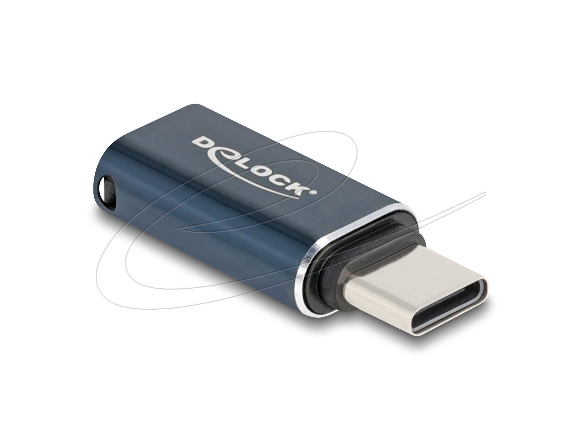 Delock Адаптер USB-C мъжко към Lightning женско PD 3.0 | JAR Computers Delock Адаптер USB-C мъжко към Lightning женско PD 3.0