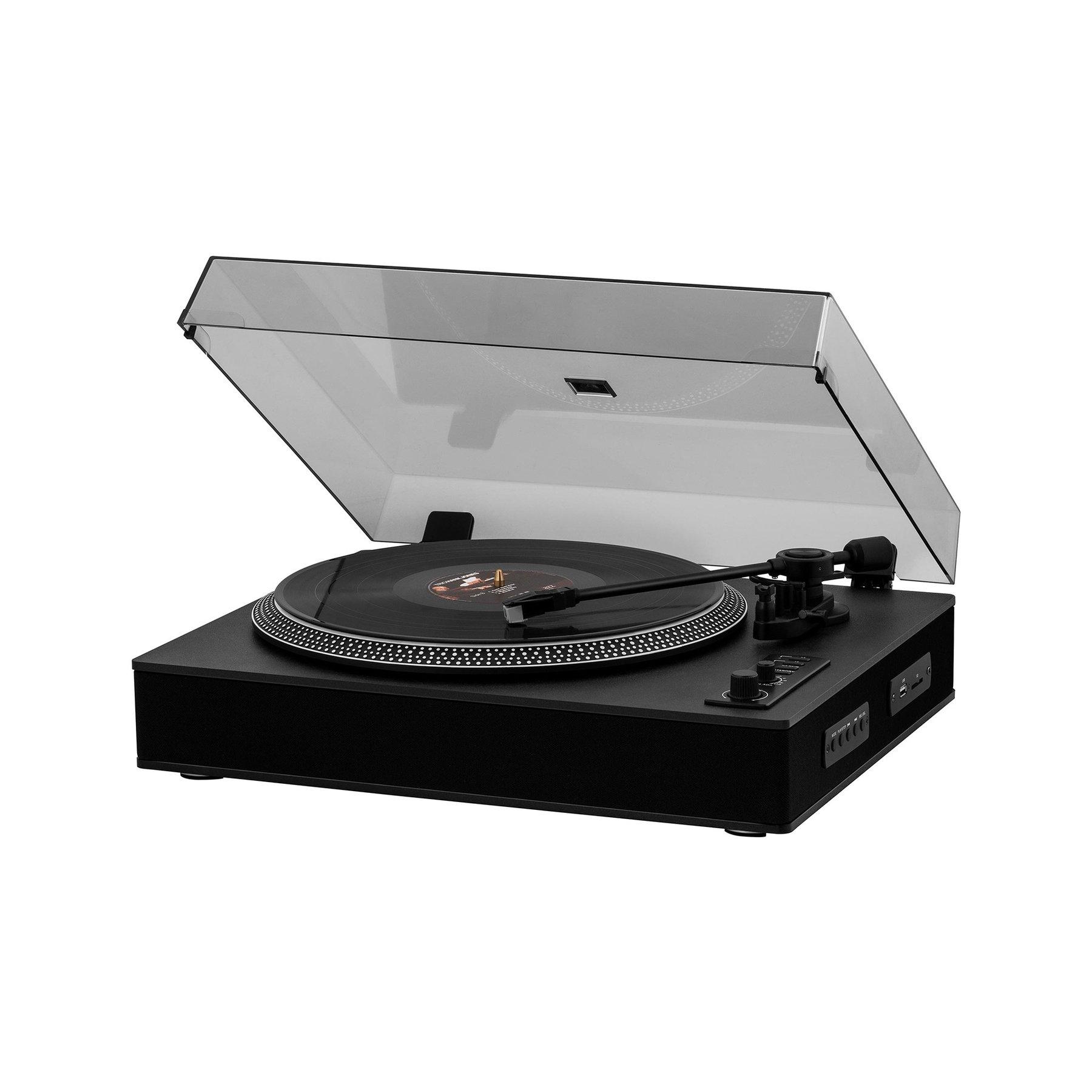 Грамофон Sencor STT 510UBA, Bluetooth, USB, SD карта, черен, 10 W | JAR Computers Грамофон Sencor STT 510UBA, Bluetooth, USB, SD карта, черен, 10 W