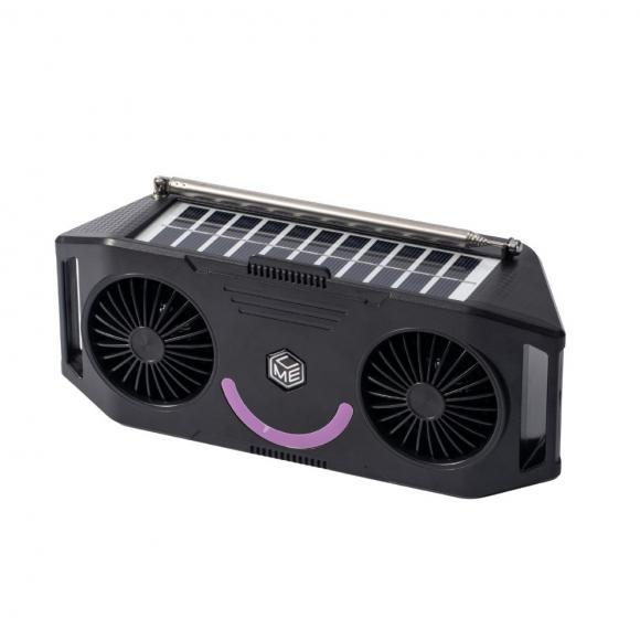 HOME SP MCE-119 Solar/Bluetooth/USB/micro SD/FM Black/Violet