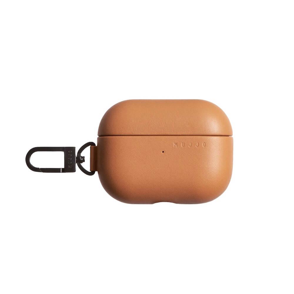 Кожен (естествена кожа) кейс за Apple Airpods Pro 3 - Mujjo Echelon Leather Case (кафяв) | JAR Computers Кожен (естествена кожа) кейс за Apple Airpods Pro 3 - Mujjo Echelon Leather Case (кафяв)