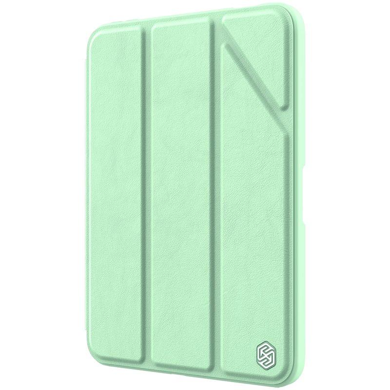 Кожен кейс и поставка с отделение за Apple Pencil за iPad Pro 11 (2021), iPad Pro 11 (2020) - Nillkin Bevel Leather Case (зелен) | JAR Computers Кожен кейс и поставка с отделение за Apple Pencil за iPad Pro 11 (2021), iPad Pro 11 (2020) - Nillkin Bevel Leather Case (зелен)