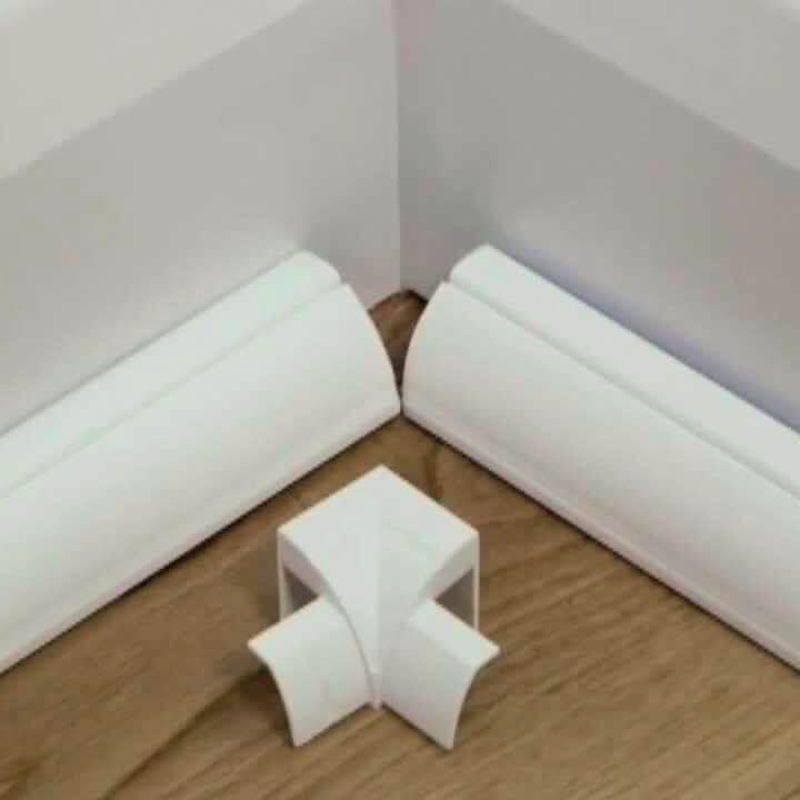 КОНЕКТОР ЗА КАБЕЛЕН КАНАЛ ЪГЛОВ 23X23mm