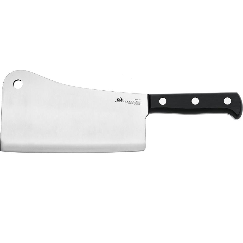 Кухненски сатър Due Cigni Classica Meat Cleaver, 20 см, черен | JAR Computers Кухненски сатър Due Cigni Classica Meat Cleaver, 20 см, черен