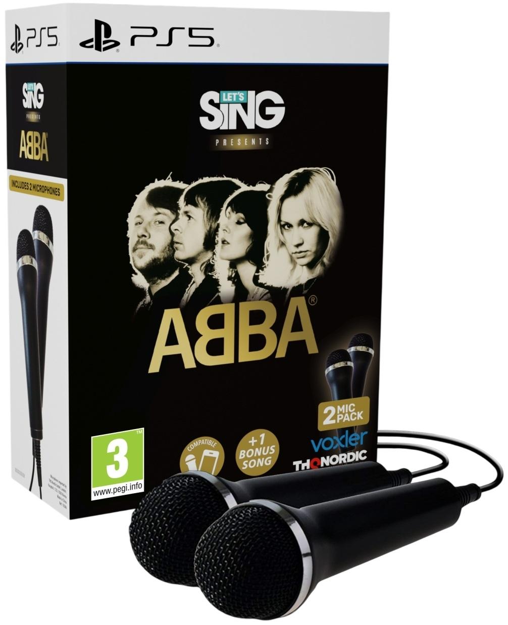 Let's Sing ABBA + 2 микрофона (PS5)
